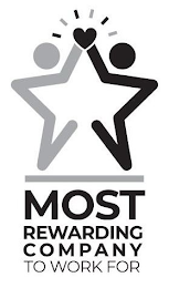 MOST REWARDING COMPANY TO WORK FOR logo