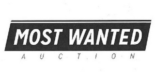 MOST WANTED AUCTION logo