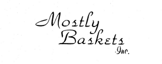 MOSTLY BASKETS, INC. logo