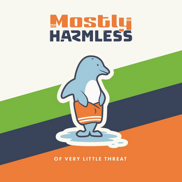 MOSTLY HARMLESS OF VERY LITTLE THREAT logo