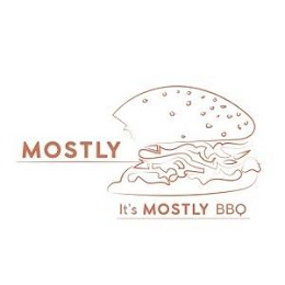 MOSTLY IT'S MOSTLY BBQ logo