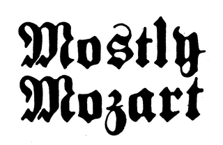 MOSTLY MOZART logo