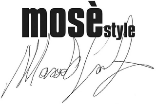 MOSÈ STYLE MASSETTI GIANFRANCO logo