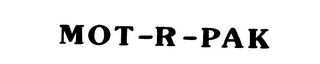 MOT-R-PAK logo