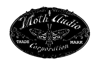 MOTH AUDIO TRADE MARK CORPORATION logo