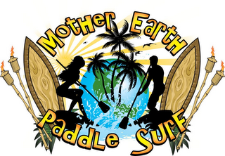 MOTHER EARTH PADDLE SURF logo