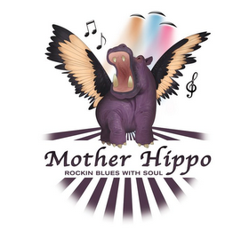 MOTHER HIPPO ROCKIN BLUES WITH SOUL logo