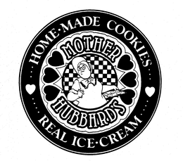 MOTHER HUBBARD'S HOME MADE COOKIES REAL ICE CREAM logo