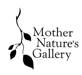 MOTHER NATURE'S GALLERY logo