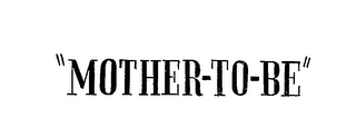 "MOTHER-TO-BE" logo