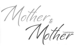 MOTHER TO MOTHER NUTRIENTS logo