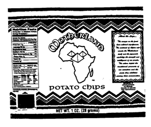 MOTHERLAND POTATO CHIPS logo