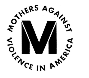 MOTHERS AGAINST VIOLENCE IN AMERICA MV logo