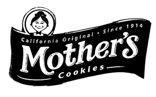 MOTHER'S COOKIES CALIFORNIA ORIGINAL SINCE 1914 logo