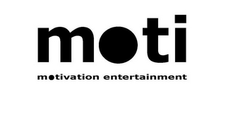 MOTI MOTIVATION ENTERTAINMENT logo