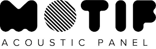 MOTIF ACOUSTIC PANEL logo