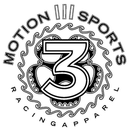 MOTION 3 SPORTS RACINGAPPAREL logo