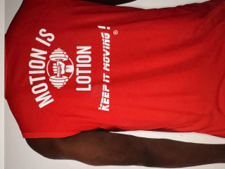 MOTION IS LOTION KEEP IT MOVING! logo