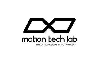 MOTION TECH LAB THE OFFICIAL BODY IN MOTION GEAR logo