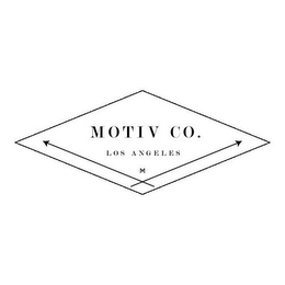 MOTIV CO. LOS ANGELES X logo
