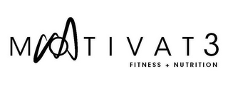 MOTIVAT3 FITNESS + NUTRITION logo