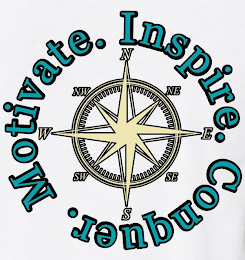 MOTIVATE. INSPIRE. CONQUER. logo
