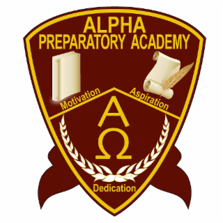 MOTIVATION ASPIRATION PREPARATORY ACADEMY ALPHA DEDICATION A logo