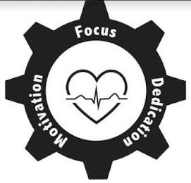 MOTIVATION FOCUS DEDICATION logo