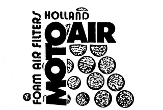 MOTO AIR FOAM AIR FILTERS HOLLAND logo