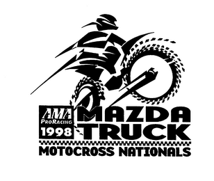 MOTOCROSS NATIONALS MAZDA TRUCK AMA PRO RACING 1998 logo