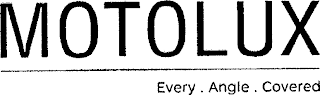 MOTOLUX EVERY . ANGLE . COVERED logo