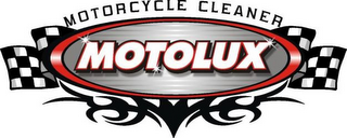 MOTOLUX MOTORCYCLE CLEANER logo