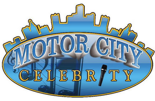 MOTOR CITY CELEBRITY logo