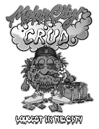 MOTOR CITY CRUD LOUDEST IN THE CITY M.C.C D logo