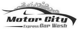MOTOR CITY EXPRESS CAR WASH logo