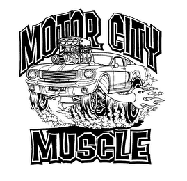 MOTOR CITY MUSCLE logo
