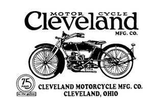 MOTOR CYCLE CLEVELAND MFG. CO. logo