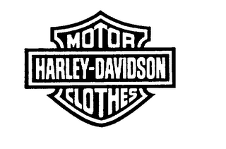 MOTOR HARLEY-DAVIDSON CLOTHES logo