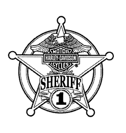 MOTOR HARLEY-DAVIDSON CYCLES SHERIFF 1