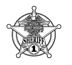 MOTOR HARLEY-DAVIDSON CYCLES SHERIFF 1 logo