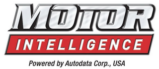 MOTOR INTELLIGENCE POWERED BY AUTODATA CORP., USA logo