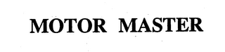 MOTOR MASTER logo
