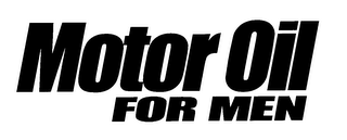 MOTOR OIL FOR MEN logo