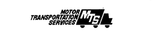 MOTOR TRANSPORTATION SERVICES MTS logo