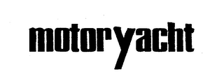 MOTOR YACHT logo