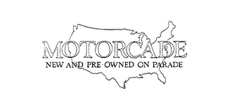 MOTORCADE NEW AND PRE-OWNED ON PARADE logo