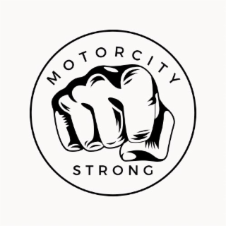 MOTORCITY STRONG logo