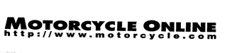 MOTORCYCLE ONLINE HTTP://WWW.MOTORCYCLE.COM logo