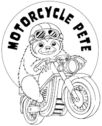 MOTORCYCLE PETE logo
