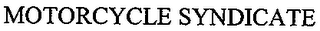 MOTORCYCLE SYNDICATE logo